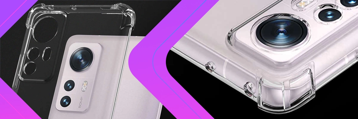 Silikonowe etui pancerne ShockProof Alogy Case do Xiaomi 12 Pro Clear