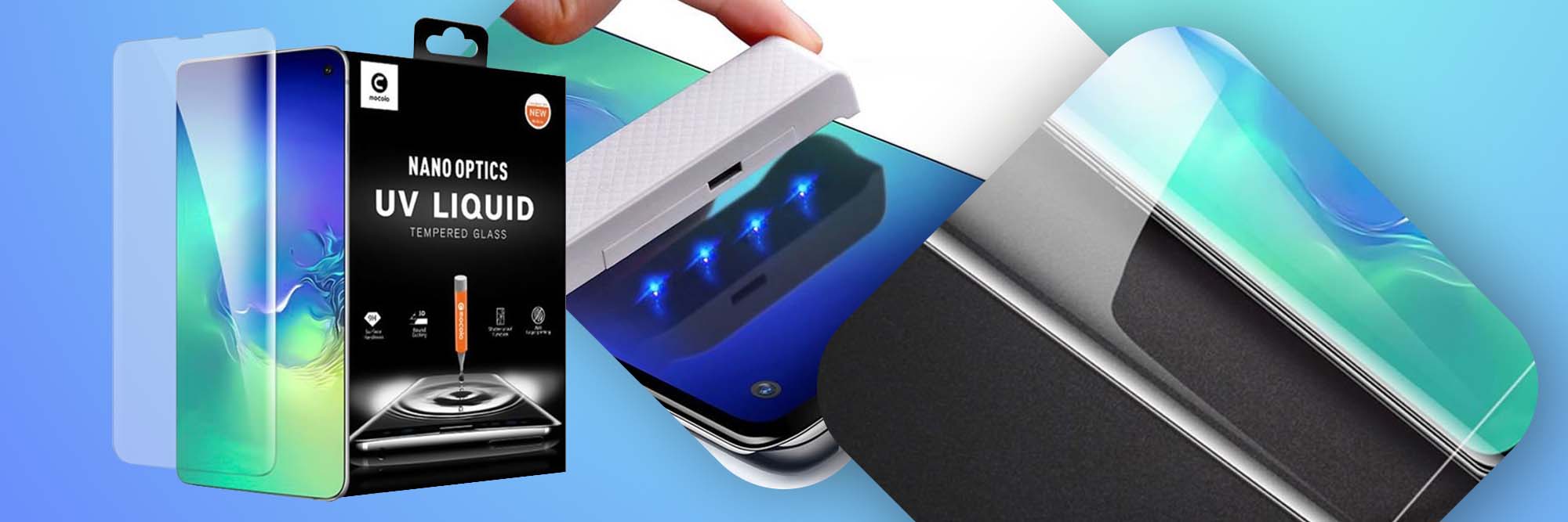 Szkło hartowane Mocolo 3D UV Liquid Glass do Samsung Galaxy S10