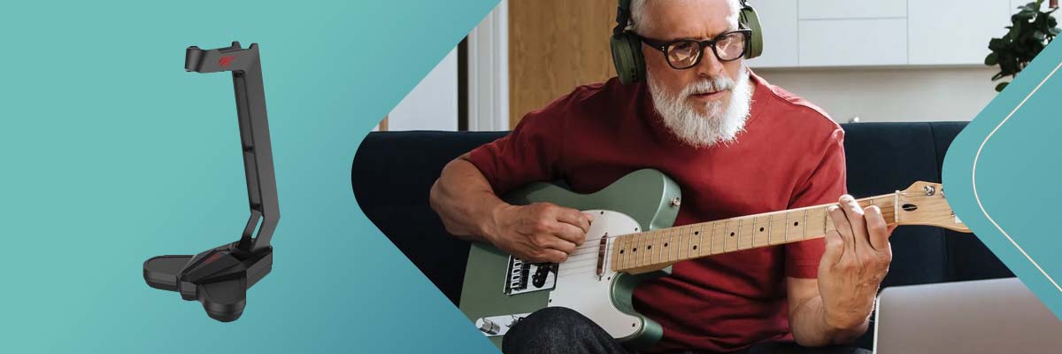 Uniwersalny uchwyt stojak na słuchawki Havit HY505