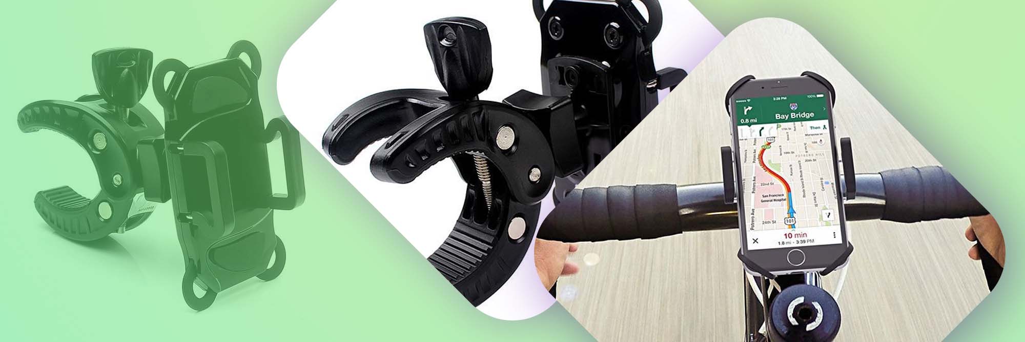 Uniwersalny uchwyt rowerowy motocyklowy Action Claw