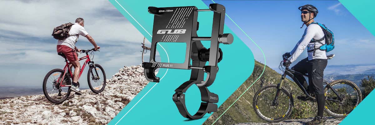 Uchwyt rowerowy motocyklowy GUB Plus 11 na telefon