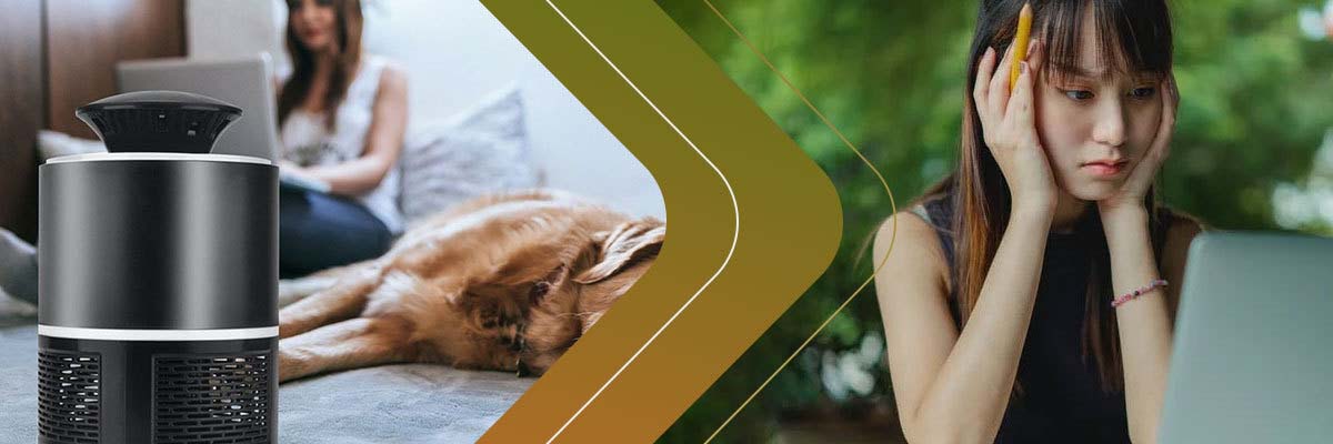 Lampa owadobójcza LED UV na owady insekty Alogy Mosquito Lamp Czarna