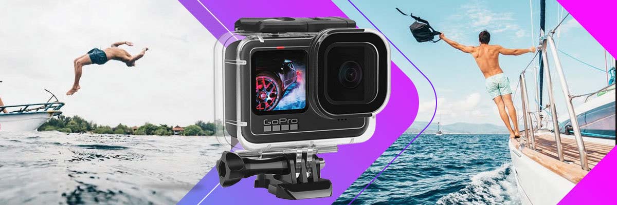 Wodoszczelna obudowa Alogy etui do GoPro Hero 9 Clear