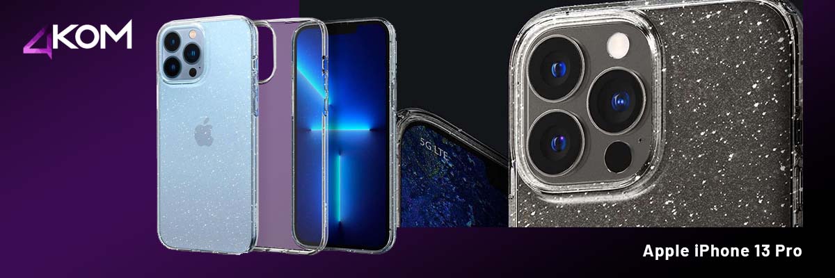 Etui obudowa Spigen Liquid Crystal do Apple iPhone 13 Pro Glitter Crystal