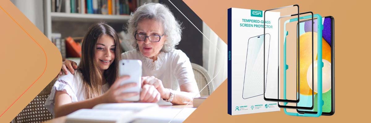 Szkło hartowane x2 ESR Screen Shield 3D do Samsung Galaxy A52 LTE/ 5G