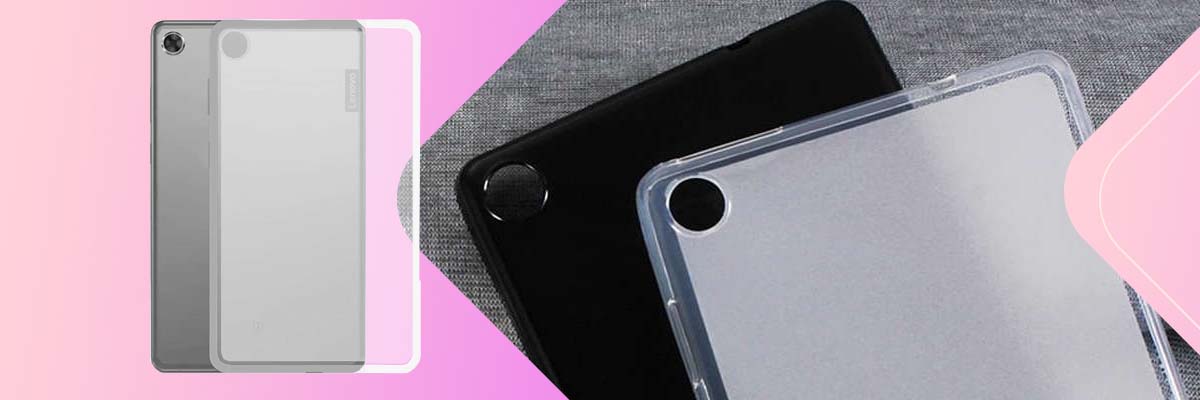 Etui silikonowe obudowa case do Lenovo Tab M8 TB-8505 przezroczyste + Szkło