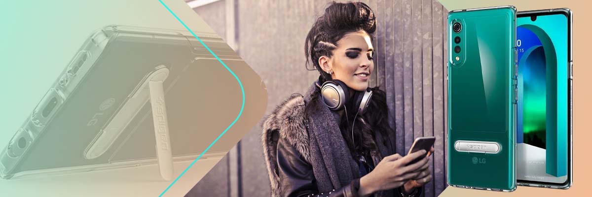 Etui Spigen Slim Armor Essential S do LG Velvet Clear