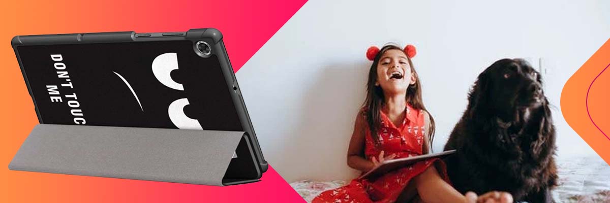 Etui Alogy Book Cover do Lenovo M10 Gen 2 TB-X306 Don't Touch Me