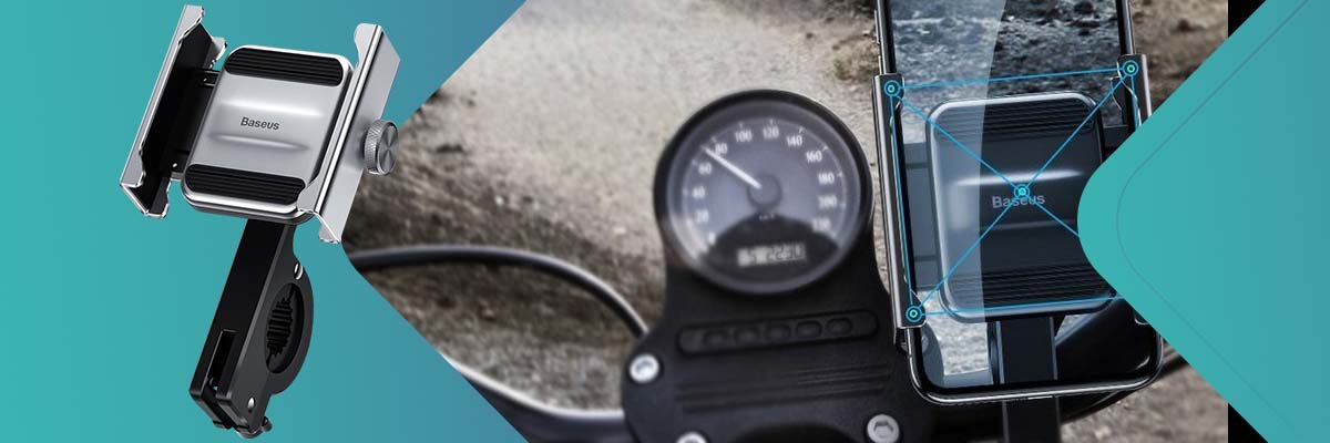 Uchwyt do telefonu Baseus Knight do motocyklu roweru hulajnogi skutera