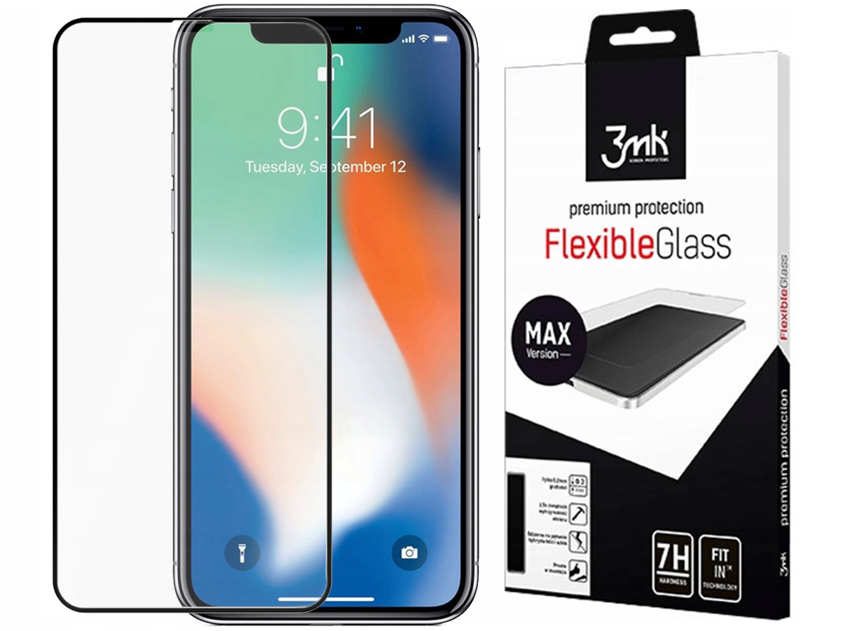 3mk glas schutzfolie apple iphone x xs flexibles glas max