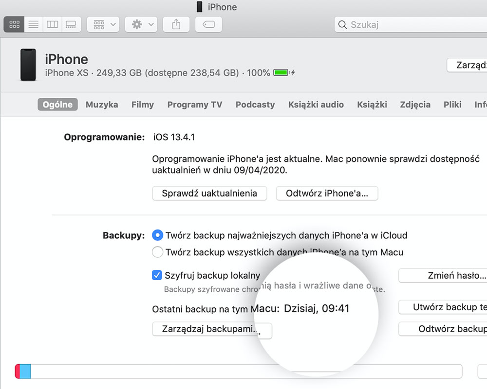 Jak zrobić backup iPhone? - Blog GSM 4kom.pl