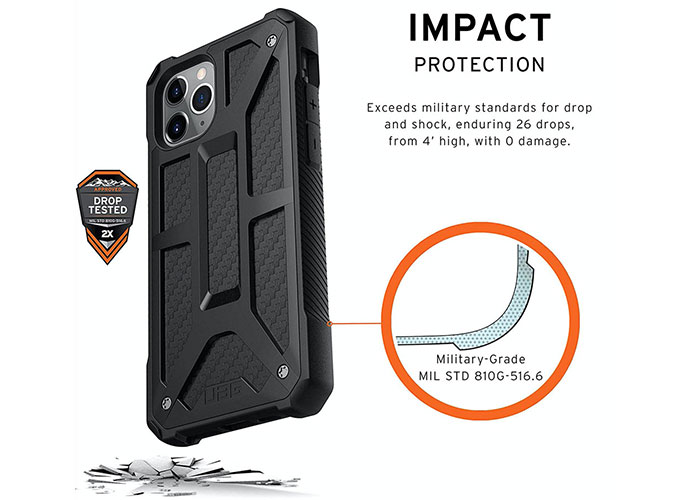 system amortyzacji uag monarch note 9