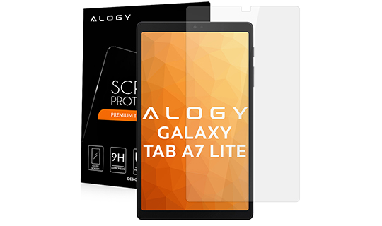 Szkło hartowane Alogy 9H do Samsung Galaxy A7 Lite 8.7
