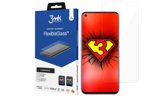 3mk Szkło hybrydowe Flexible Glass 7H do Realme GT 5G
