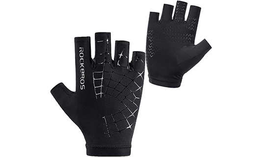 L RockBros S202 fingerlose Fahrradhandschuhe