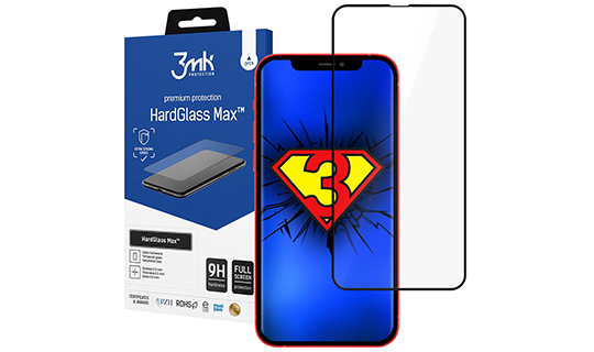 3mk HardGlass Max Glas für Apple iPhone 13 Mini