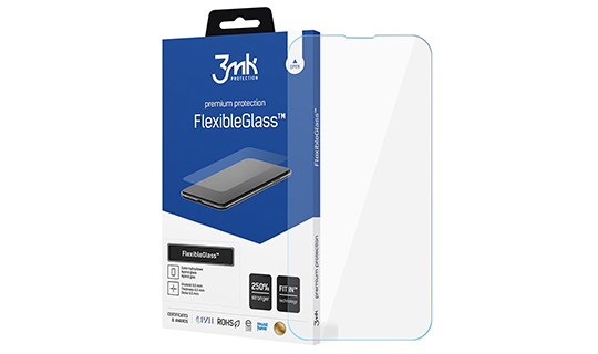3mk Szkło hybrydowe Flexible Glass 7H do  Apple iPhone 13 Mini