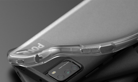 Etui Ringke Onyx für Pocophone M3 Clear