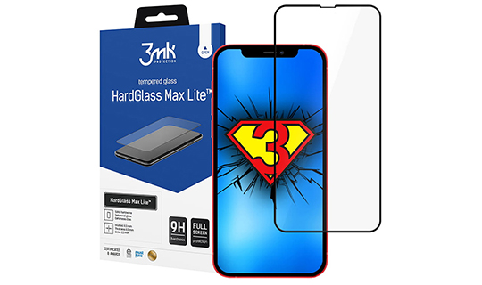 Szkło na ekran 3mk HardGlass Max Lite do Apple iPhone 13