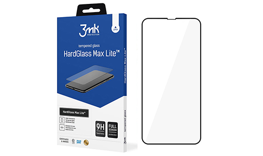 Szkło na ekran 3mk HardGlass Max Lite do Apple iPhone 13 Mini 