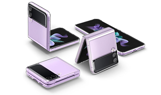 Etui ochronne Spigen AirSkin do Samsung Galaxy Z Flip 3 Crystal Clear