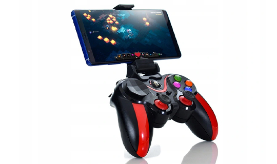 Gamepad Kingkong N1-9013 kontroler do gier z uchwytem na telefon Bluetooth 