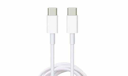 Kabel oryginalny Apple A1739 2x USB-C 200cm do Macbook iPad
