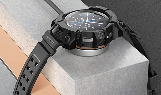 Pancerne Etui Supcase z paskiem do Samsung Galaxy Watch 4 44mm