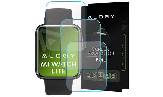 5x Folia hydrożelowa Alogy Hydrogel do Xiaomi Mi Watch Lite 