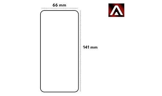 Szklo Alogie zum Telefon auf dem Samsung Galaxy S22-Bildschirm