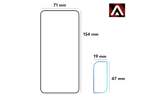 2x Glas Full Glue FC + 2x Glas für das Objektiv der Alogy Kamera für Samsung Galaxy S22 Plus