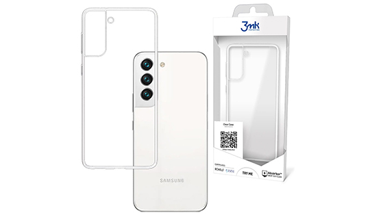 3mk Clear Case TPU-Schutzhülle für Samsung Galaxy S22