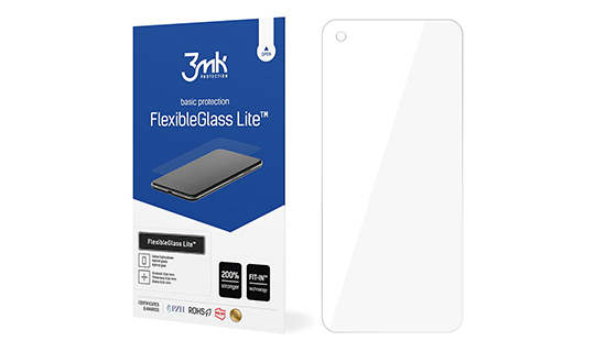 Niepękające szkło hybrydowe 3mk Flexible Glass Lite do Xiaomi Mi 11 Lite 4G/5G/11 Lite 5G NE width=