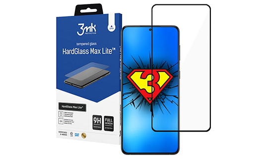 Szkło na ekran 3mk HardGlass Max Lite do Samsung Galaxy S22