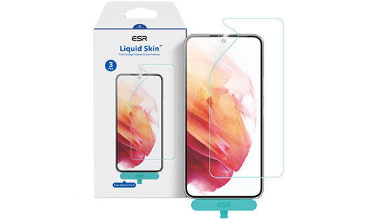 3x Folia Polimerowa ESR Liquid Skin für Samsung Galaxy S22+ Plus