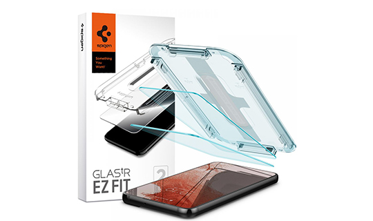 2x Szkło Hartowane Spigen Glas.TR ”EZ FIT” do Samsung Galaxy S22