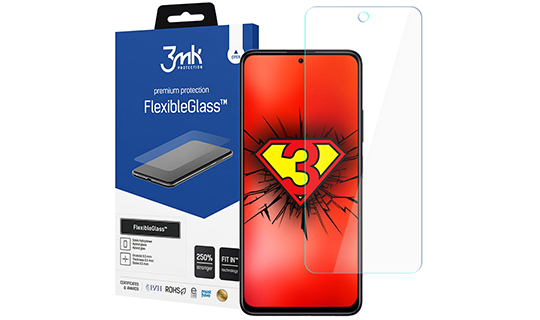 3mk Flexible Glass 7H Hybridglas für Xiaomi Redmi Note 11 4G / 11S