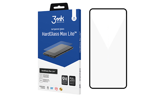 Szkło na ekran 3mk HardGlass Max Lite do  Xiaomi Redmi Note 11 4G/11S 