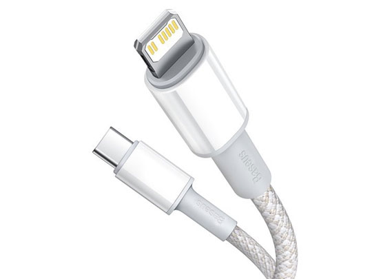Kabel przewód Baseus USB-C Type C na Lightning PD 20W 1m Black