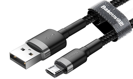 Kabel USB do Micro USB Baseus Cafule 2.4A 0.5m