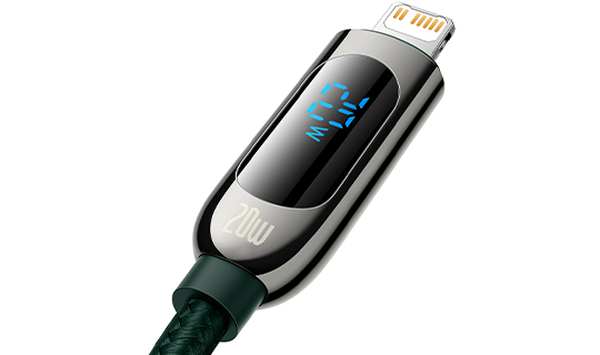 Kabel USB-C do Lightning Baseus Display PD 20W 1m