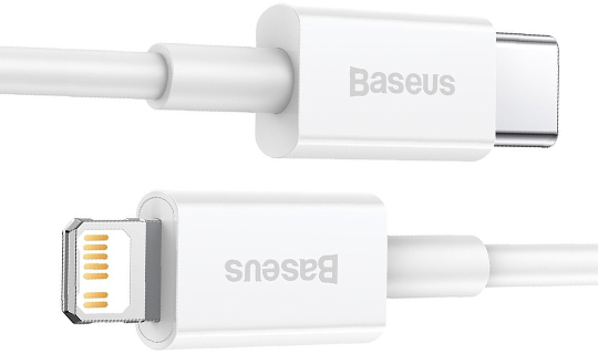 Kabel Baseus Superior USB-C für Lightning PD 20W 1,5m