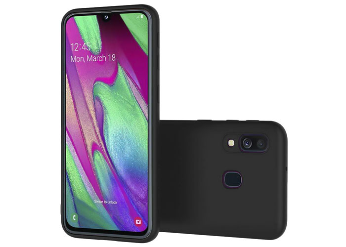 Etui Alogy silikon czarny slim case do samsung galaxy a40
