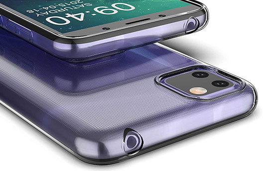 Etui obudowa case do Apple iPhone 12 Mini silikonowe przezroczyste