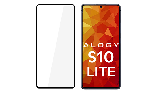 Szklo Alogie zum Telefon auf dem Samsung Galaxy S10 Lite-Bildschirm