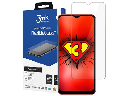 3mk Flexible Glass 7H gehärteter Displayschutz für Samsung Galaxy A20s