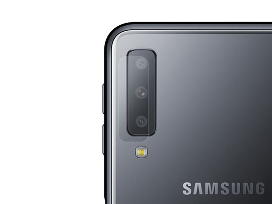 Alogy gehärtetes Glas für die hintere Linse für Samsung Galaxy A7 2018