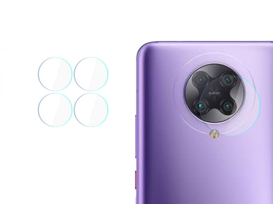 Gehärtetes Glasgehäuse für das Objektiv für Xiaomi Poco F2 Pro
