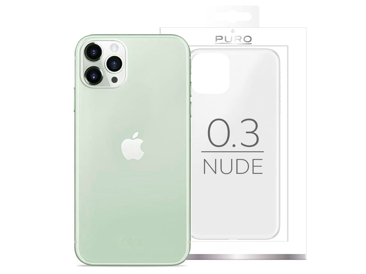 Etui ochronne PURO 0.3 Nude do Apple iPhone 12 Pro Max 6.7