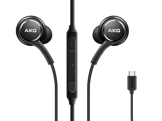 Słuchawki douszne Samsung AKG by harman EO-IC100BBE USB-C Type C 